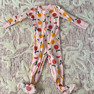 Hanna Andersson Organic Cotton Citrus Fruit Pajamas